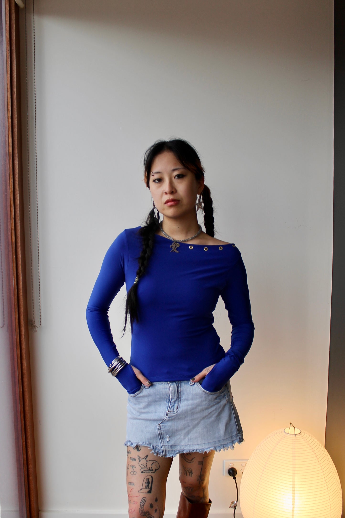 Blue Eileen Long Sleeve