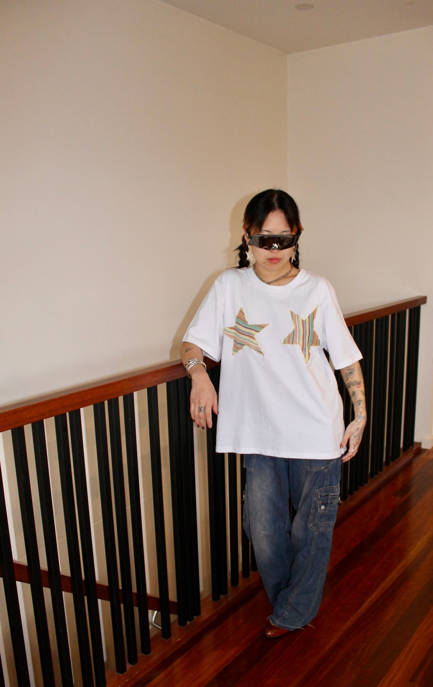 Stripe Star Tee