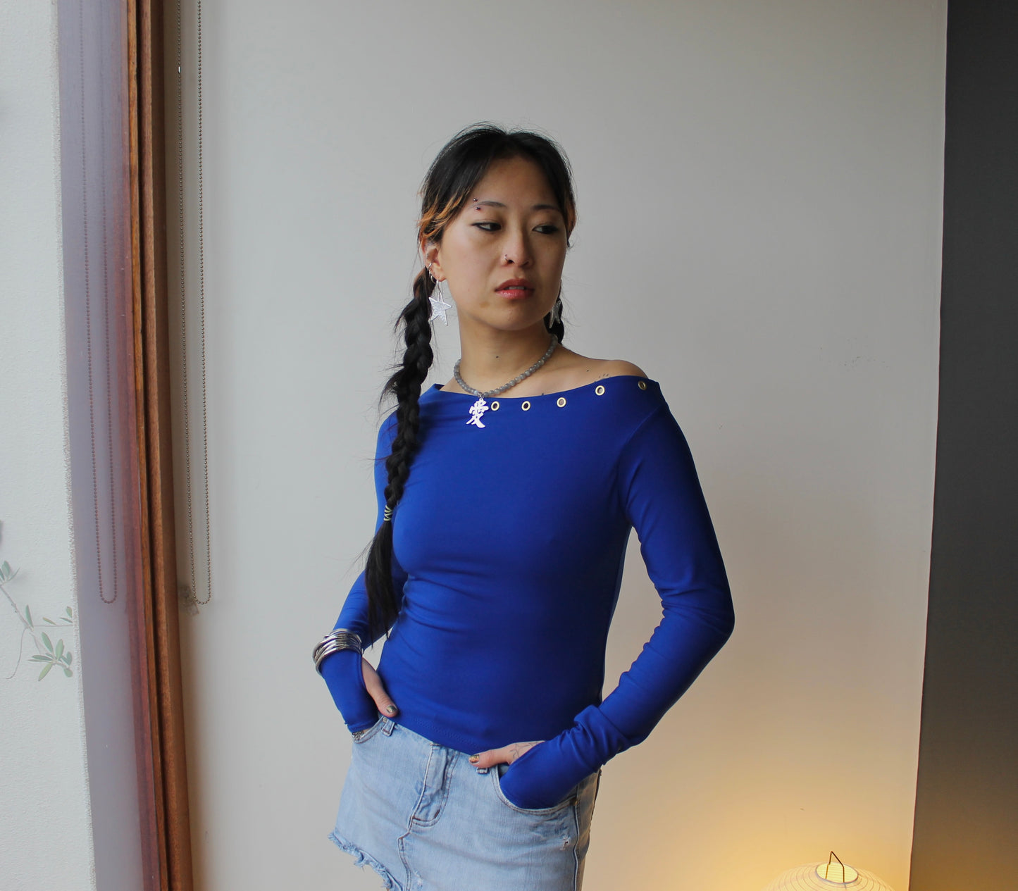 Blue Eileen Long Sleeve