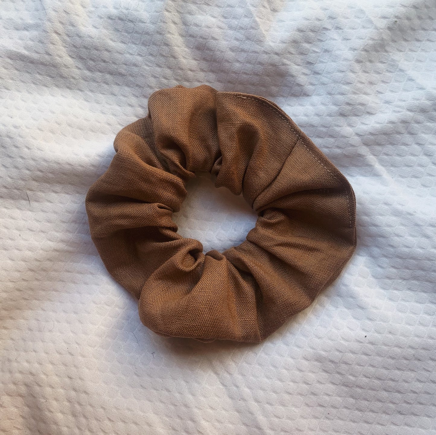 Linen Beige Scrunchie