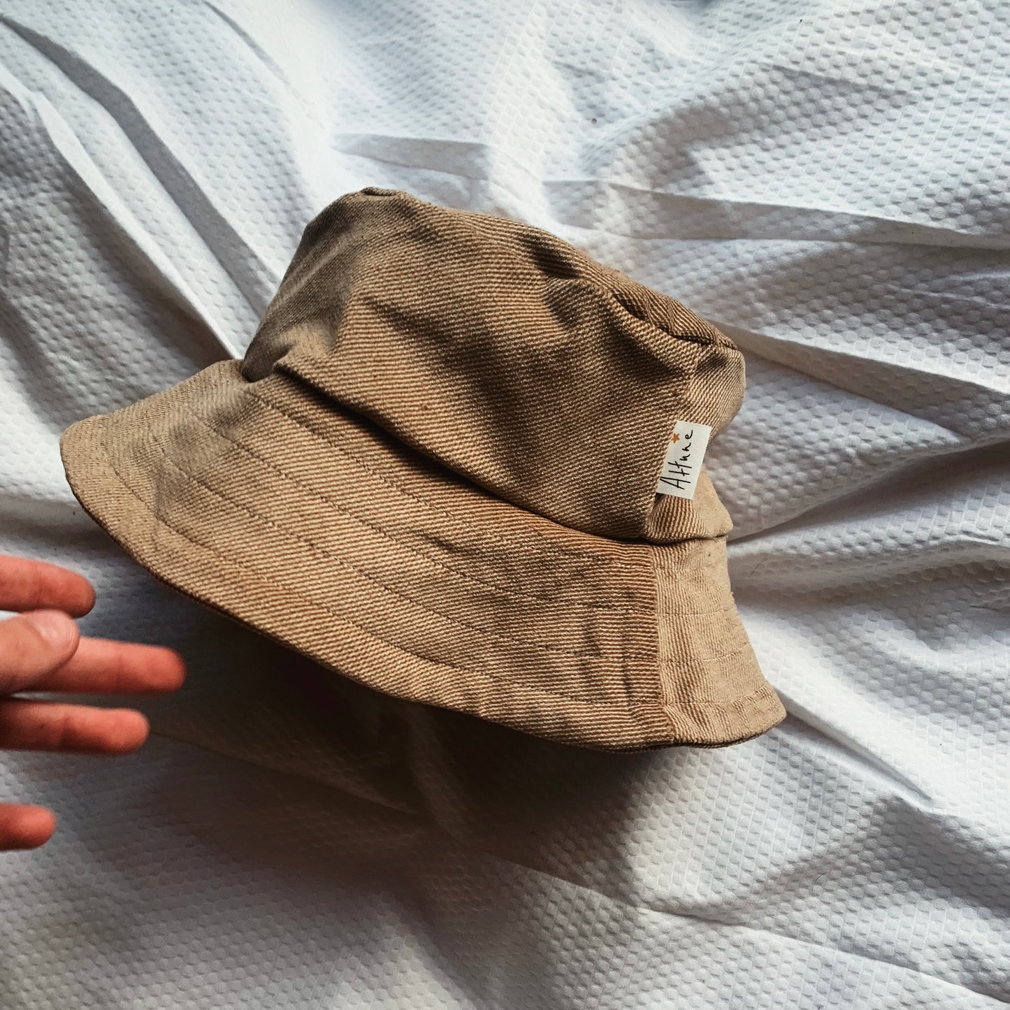 Beige Bucket Hat