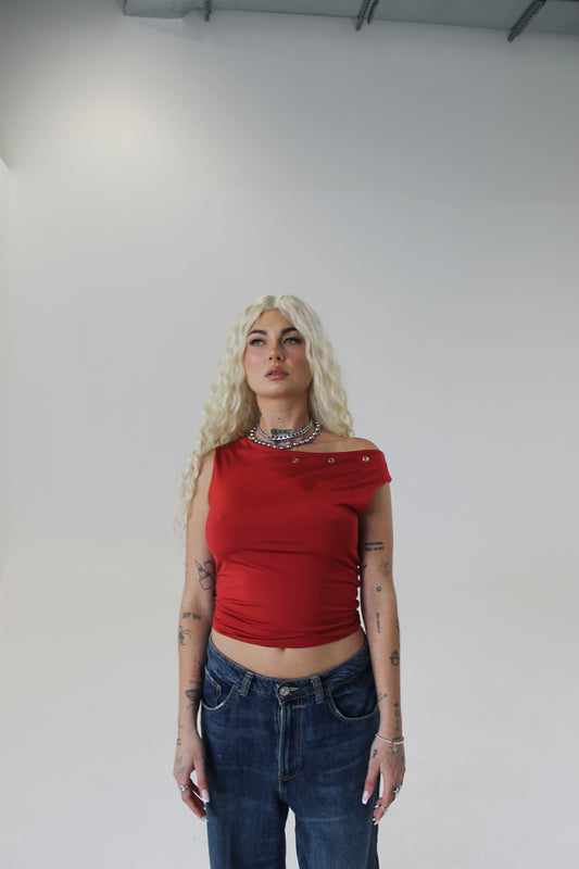 Eileen Top Red