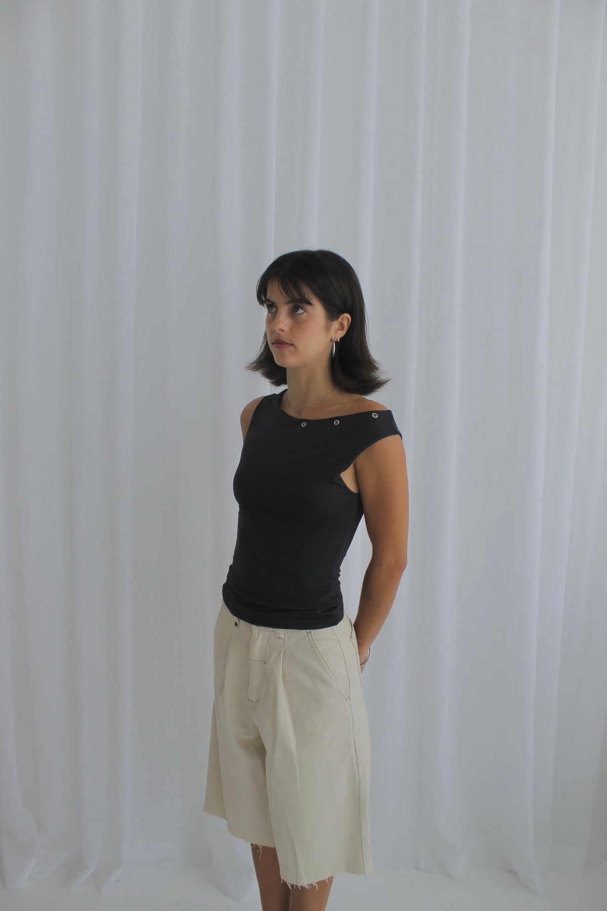 Bamboo Eileen in Charcoal