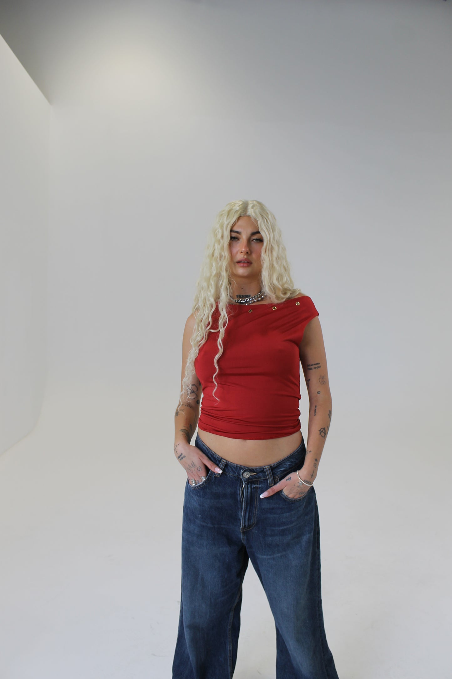 Eileen Top Red