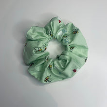 Load image into Gallery viewer, Mint Bee Scrunchie