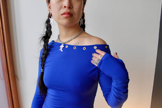 Blue Eileen Long Sleeve
